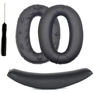 INF Ersatz-Ohrpolster kompatibel mit Sony WH-1000XM2, MDR-1000X -