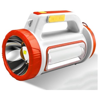 GelldG LED Taschenlampe LED Campinglampe, LED Solar Camping Lampe mit USB-Ladegerät rot
