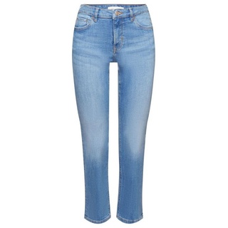 edc by Esprit 7/8-Jeans Cropped-Jeans mit mittelhohem Bund blau 29/30