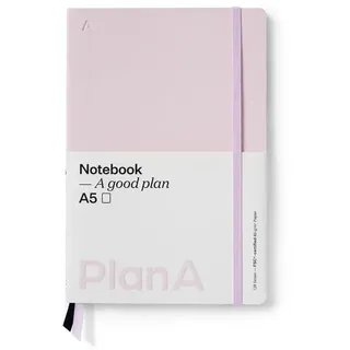 Notizbuch A5 Softcover Blanko Magnolia Pink