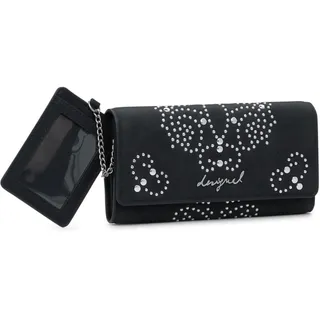 DESIGUAL Poker Face Mariona Geldbörse Damen schwarz