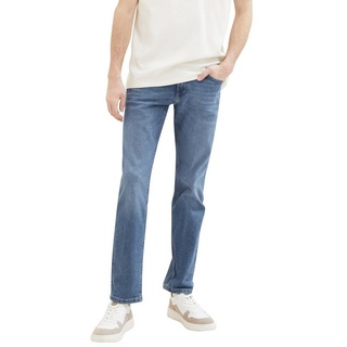 TOM TAILOR 5-Pocket-Jeans MARVIN mit kleinem Logo-Print blau 32