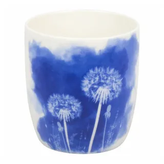 Könitz Becher Cyan Blue Dandelion, 200 ml, New Bone China blau