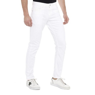 Cipo & Baxx Slim-fit-Jeans in Straight Fit weiß 33