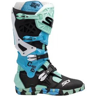Sidi Crossair X Mint-Grün/Hellblau/Schwarz/Weiß 42