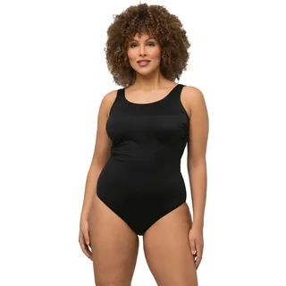 Ulla Popken Badeanzug Damen Schwarz 54/56