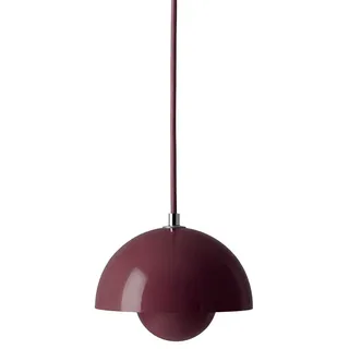 &Tradition - FlowerPot Pendelleuchte VP10, dunkle pflaume