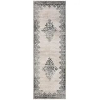 benuta pop Läufer für Flur Laury Grau 80x240 cm