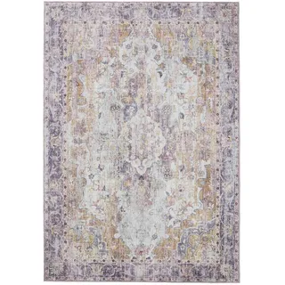 benuta George Kurzflorteppich 120 x 170 cm Lila