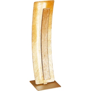 Tischleuchte PAUL NEUHAUS "NEVIS" Lampen Gr. 1 flammig, Höhe: 40,5 cm, goldfarben LED Tischlampen