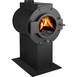 KANUK | Kaminofen Kanuk® LUTO VIII Tower | mit Zubehörauswahl | 8 kW