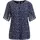 Chiffonbluse Damen mit Tupfen-Alloverprint 48