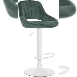 deluke Barhocker SEGAD 47 x 48 x 85 cm Grün/Weiß