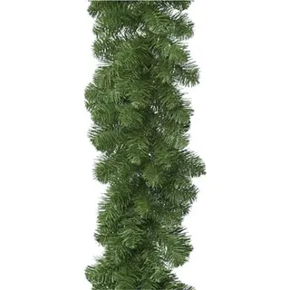 Tannengirlande 20cm künstlich 180 Spitzen Indoor & Outdoor 2,7m grün - Grün