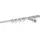 Vorhangstange 250 Edelstahl-Optik
