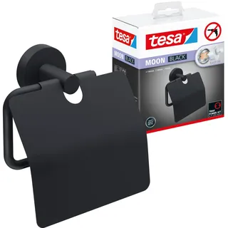 Tesa Toilettenpapierhalter Moon schwarz