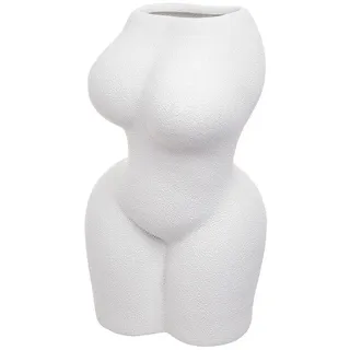 Butlers Vase, Beige, Keramik, 33 cm, Dekoration, Vasen, Keramikvasen