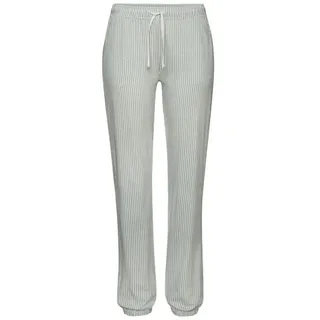 s.Oliver Schlafanzug s.Oliver Damen Pyjama Grün Baumwolle grün XL (42)