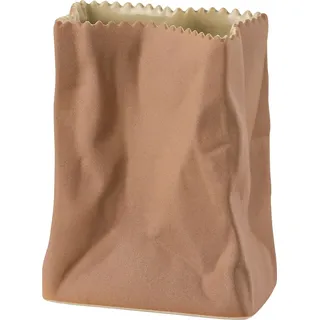 Rosenthal Tütenvase 10 cm Keramik/ Braun