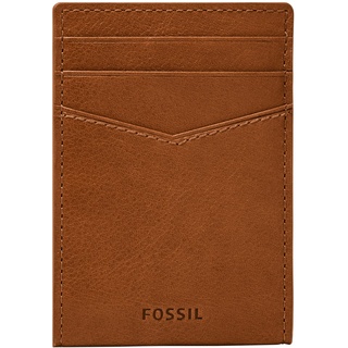 Fossil Brieftasche für Herren – Andrew Öko-Leder-Magnetkartenetui, Ml4173216 – 7,1 cm L x 0,6 cm B x 10,2 cm H