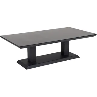 Brafab Loungetisch Aluminium schwarz, 150x79cm, höhenverstellbar 48-68cm