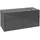 Waschbeckenunterschrank 120 x 55 cm Glossy Grey