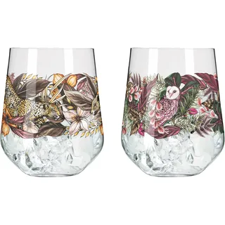 Ritzenhoff & Breker Schattenfauna Gin Tumbler Kristallglas 0,71 l 2 St.