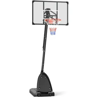 sportnow Basketballständer Schwarz 107 x 70 cm