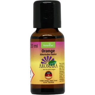 AROMARA Ätherisches Duftöl Orange/Citrus aurantium dulcis 20 ml reine ätherische Öle für Duftlampe Raumduft Aromatherapie