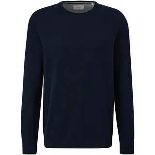 S.Oliver Herren 2143173 Pullover, 5978 blau, L