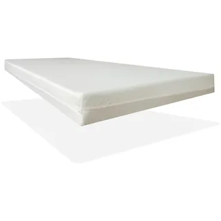 Doctorsleep Kaltschaum Rollmatratze mit Bezug Milano, 90 x 200 cm, Kern 10 cm, Comfortschaum