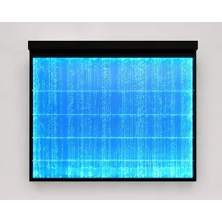 JVmoebel Barschrank LED-Wasserwand mit Beleuchtung für die Bar Made in Europa weiß