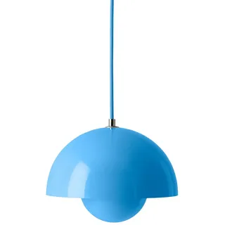 &Tradition - FlowerPot Pendelleuchte VP1, swim blau