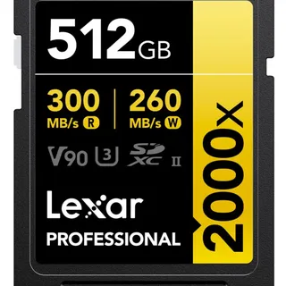Lexar Pro Gold Speicherkarte - Black / Gold