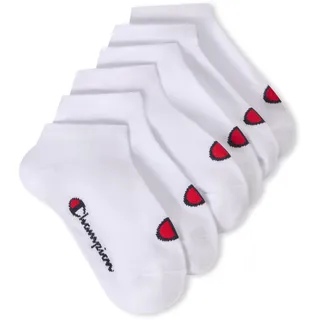 Champion Sneakersocken 6 Paar Weiß 35-38