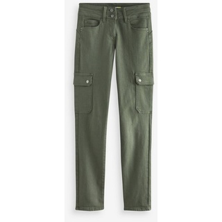 Next Push-up-Jeans Slim Fit „Lift, Slim And Shape“-Combat-Jeans (1-tlg) grün 29