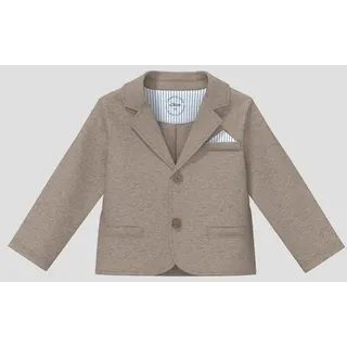 s.Oliver Sakko Indoor-Blazer Sweat-Blazer mit Knopfleiste braun 80