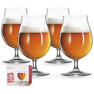 Spiegelau 4-teiliges Biertulpen-Set, Biergläser, Kristallglas, 400 ml, , Beer Classics, 4991974