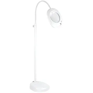 Purelite LED Lupenleuchte 3 in1 große Lupe Stand-Tisch-Klemmleuchte 220V+Batteri