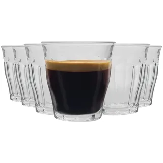 Duralex Picardie Shot Glas Espresso Tassen - 90ml Trinkgläser - Klar - Pack Von 12