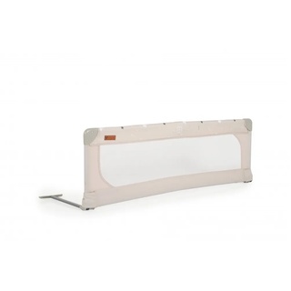 Cangaroo Bettschutzgitter Leinen 130 cm Bettgitter Rausfallschutz Front klappbar beige