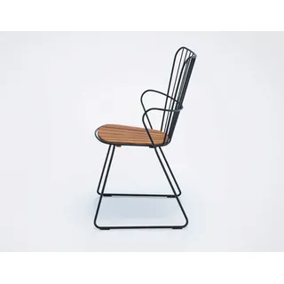 Houe Paon Gartenstuhl 54,5 x 54,5 x 89 cm schwarz
