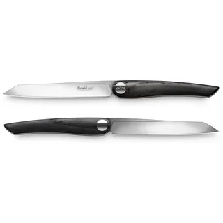 Nesmuk SOUL Steakmesser, 2er-Set Mooreiche
