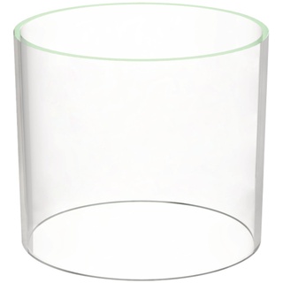 Monster24 Ersatz-Glaszylinder für Bio-Ethanol Tischkamin (Größe L / 36 cm) | feuerfestem Borosilikat-Glas | Außendurchmesser 23 cm/Höhe 22 cm | Tischfeuer | Bio Ethanol Kamin Indoor und Outdoor