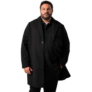 Men Plus by Happy Size Kurzmantel schwarz 4XL
