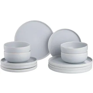 BUTLERS CASA NOVA Tafelservice 12-tlg. grau