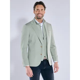 engbers Herren Sakko strukturiert Grün slim fit gemustert - 56