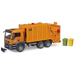 Bruder® Spielzeug-Müllwagen 03760 MAN TGS Müll-LKW, Maßstab 1:16, Orange, für Innen- und Außenbereich orange