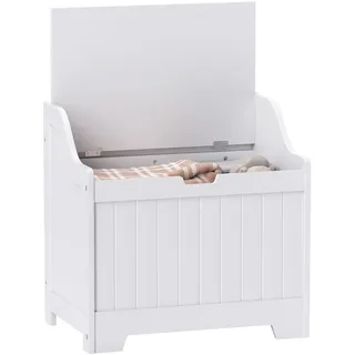 Homcom Aufbewahrungsbox 56,5 x 38 x 56 cm 1-tlg. Weiß