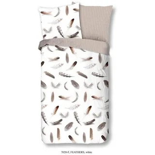 Muller Textil Good Morning Federn Weiß 155 x 220 cm + 80 x 80 cm